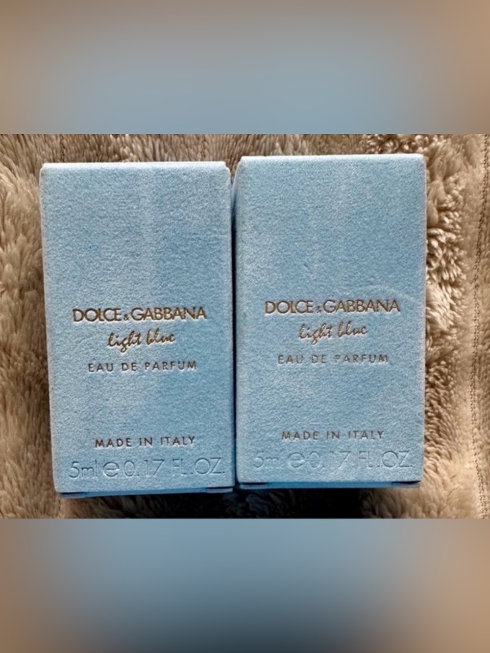 2 x Dolce & Gabbana Light Blue Minis (Women)